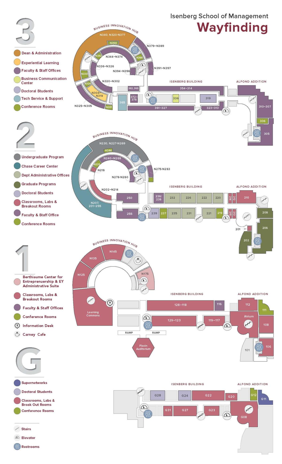 Isenberg School Map